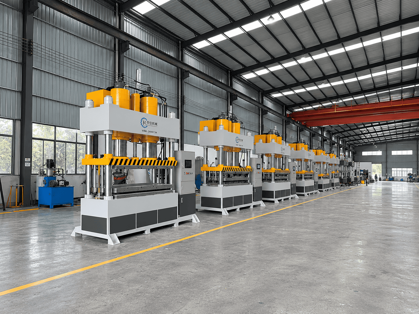 Huajia Hydraulic factory and custom forming equipment