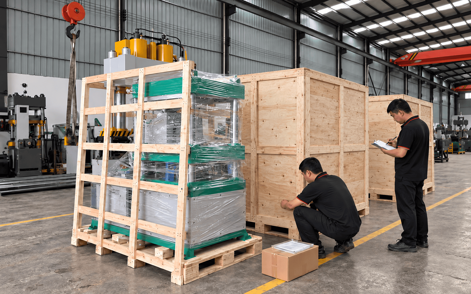 Huajia global equipment delivery and technical support