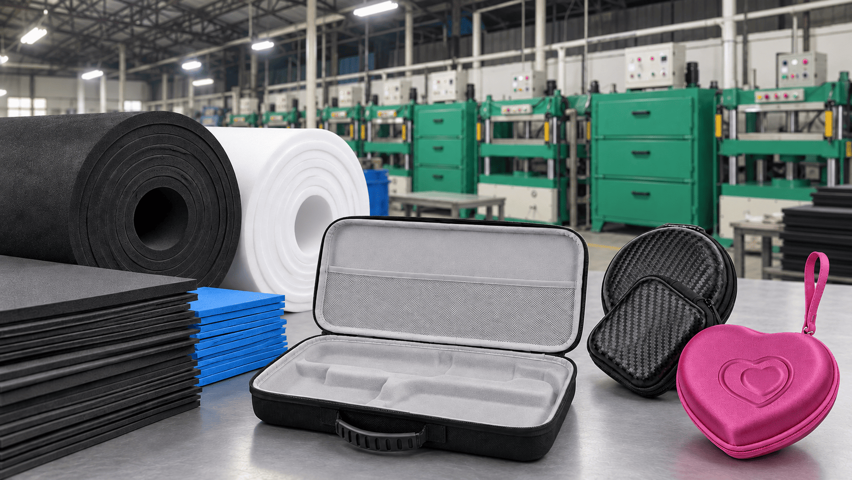 EVA and XPE cold formed products