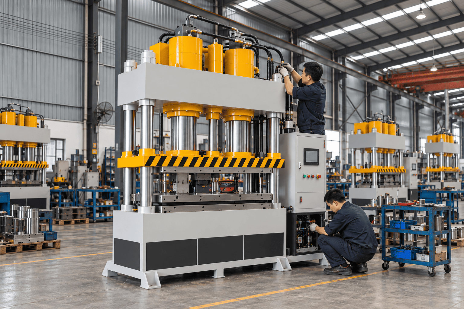 Huajia Hydraulic manufacturing facility