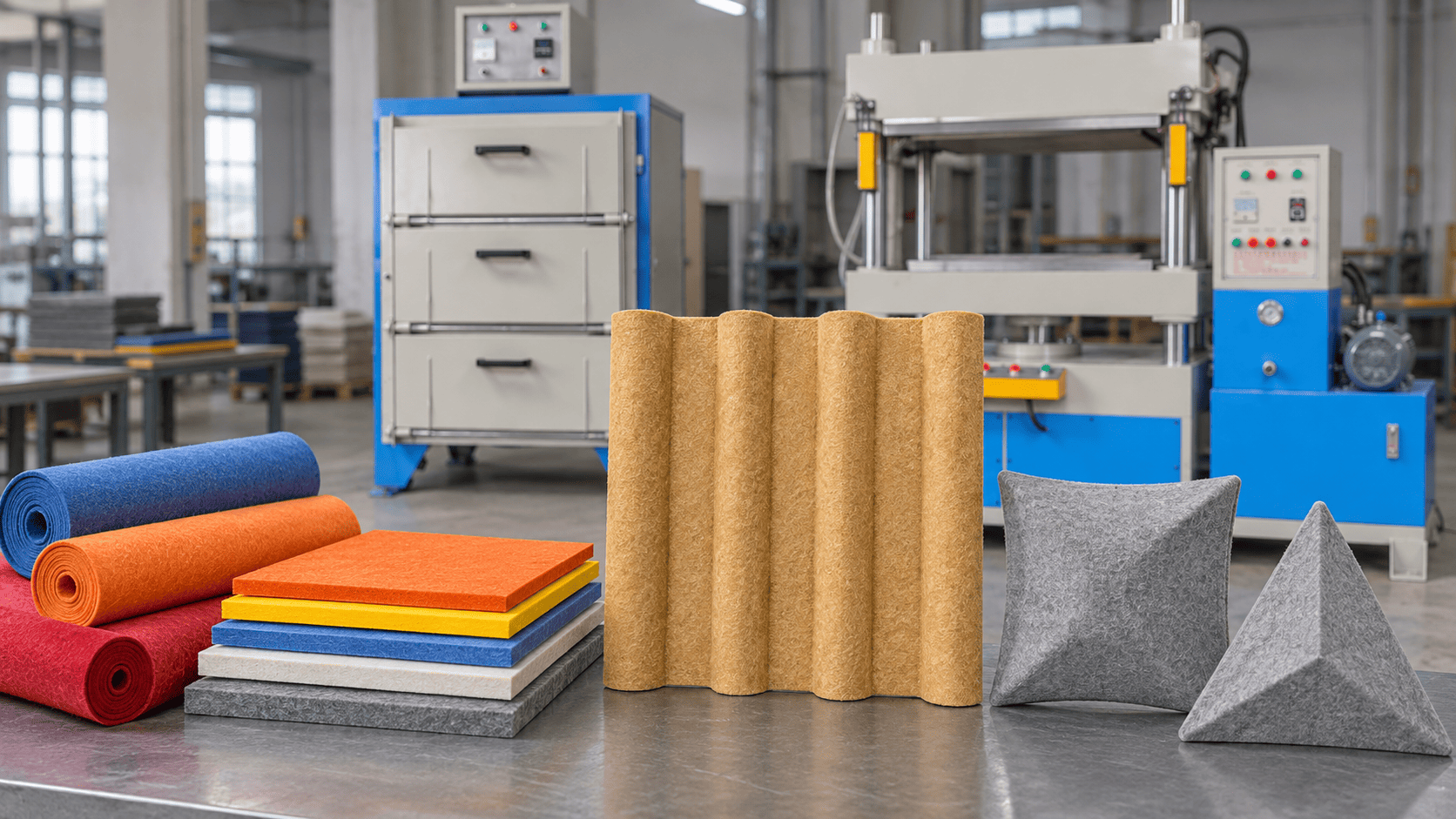 PET polyester felt forming products
