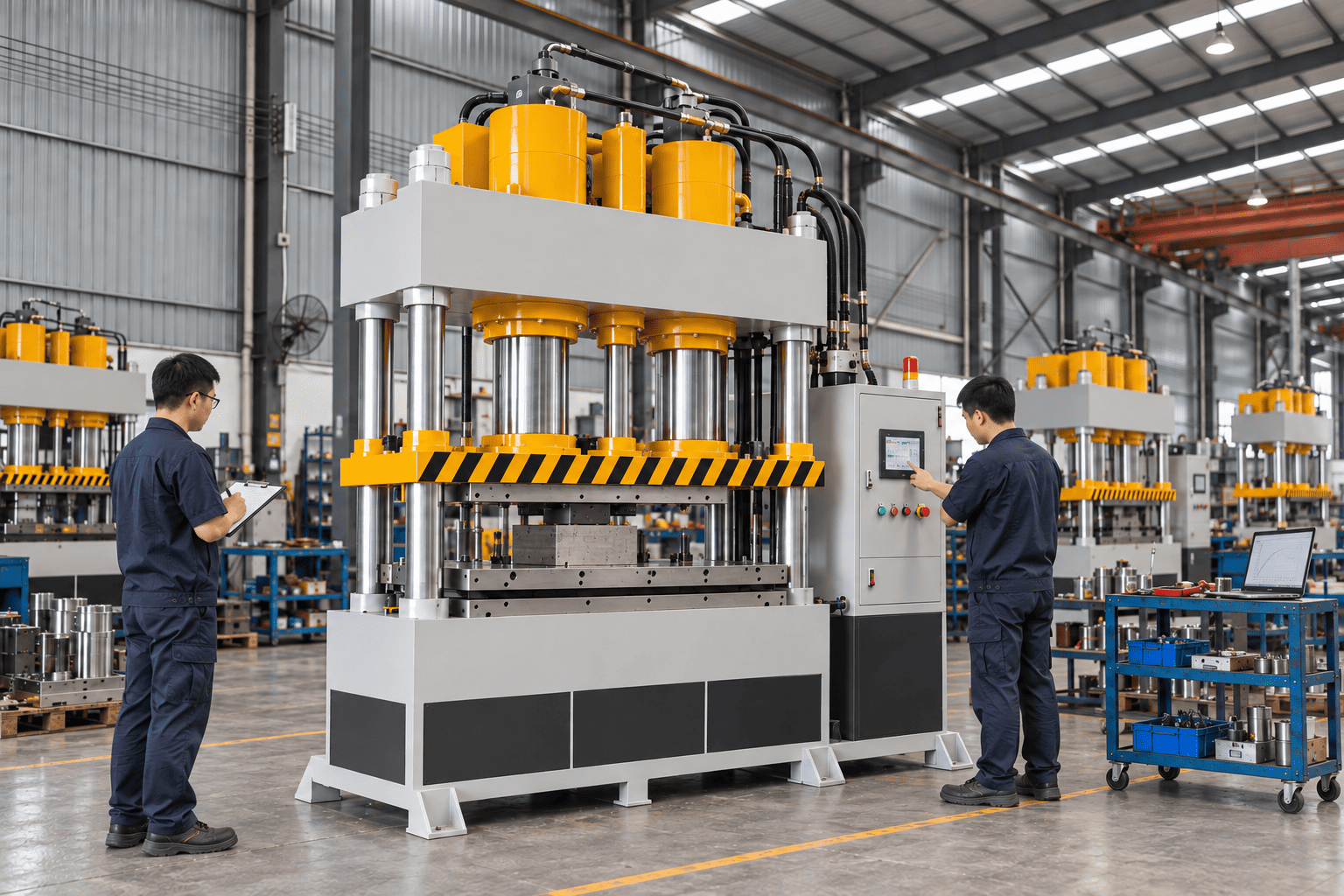 Huajia Hydraulic global customer and service coverage map